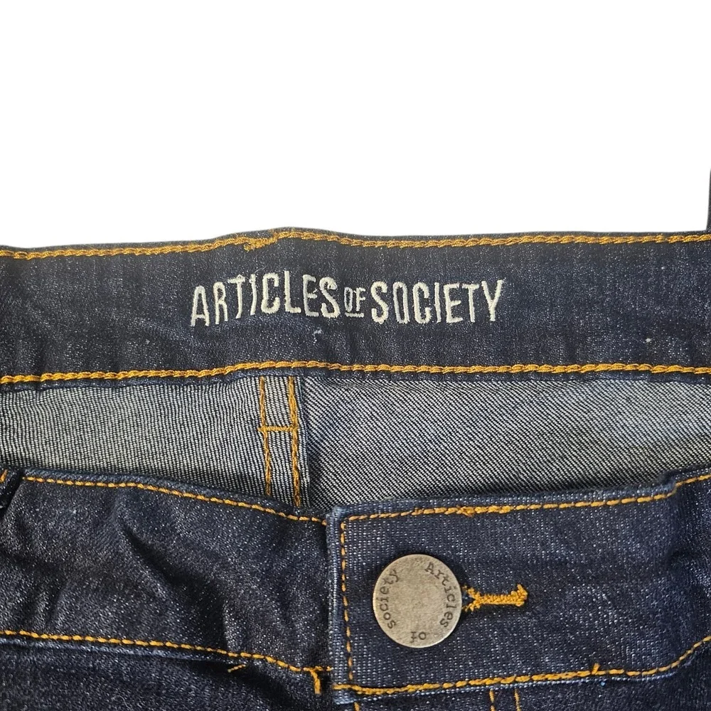 Article of Society Carpenter‎ Jeans W36 L30 Dark Blue 6-Pocket Workwear